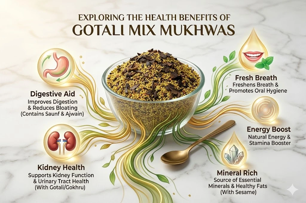 Exploring the Health Benefits of Gotali Mix Mukhwas
