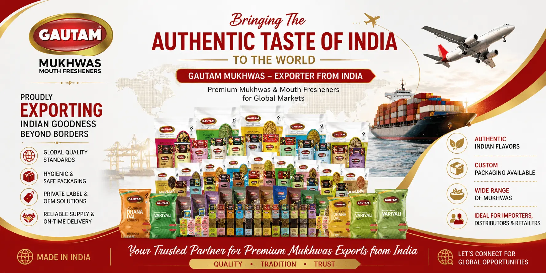 Mouth Freshener Exporters from India